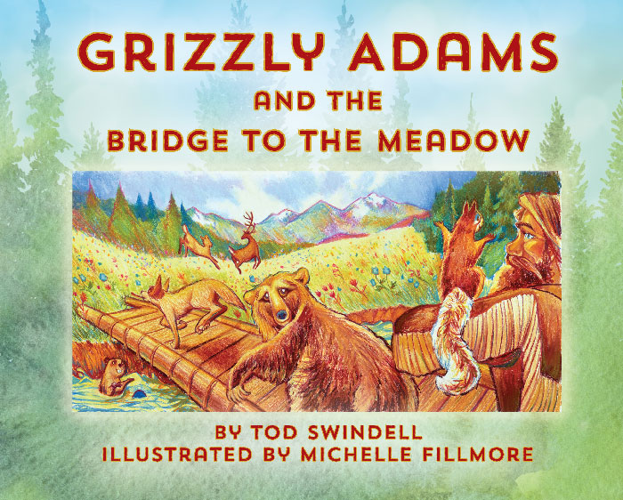 Grizzly Adams Children's Book cover